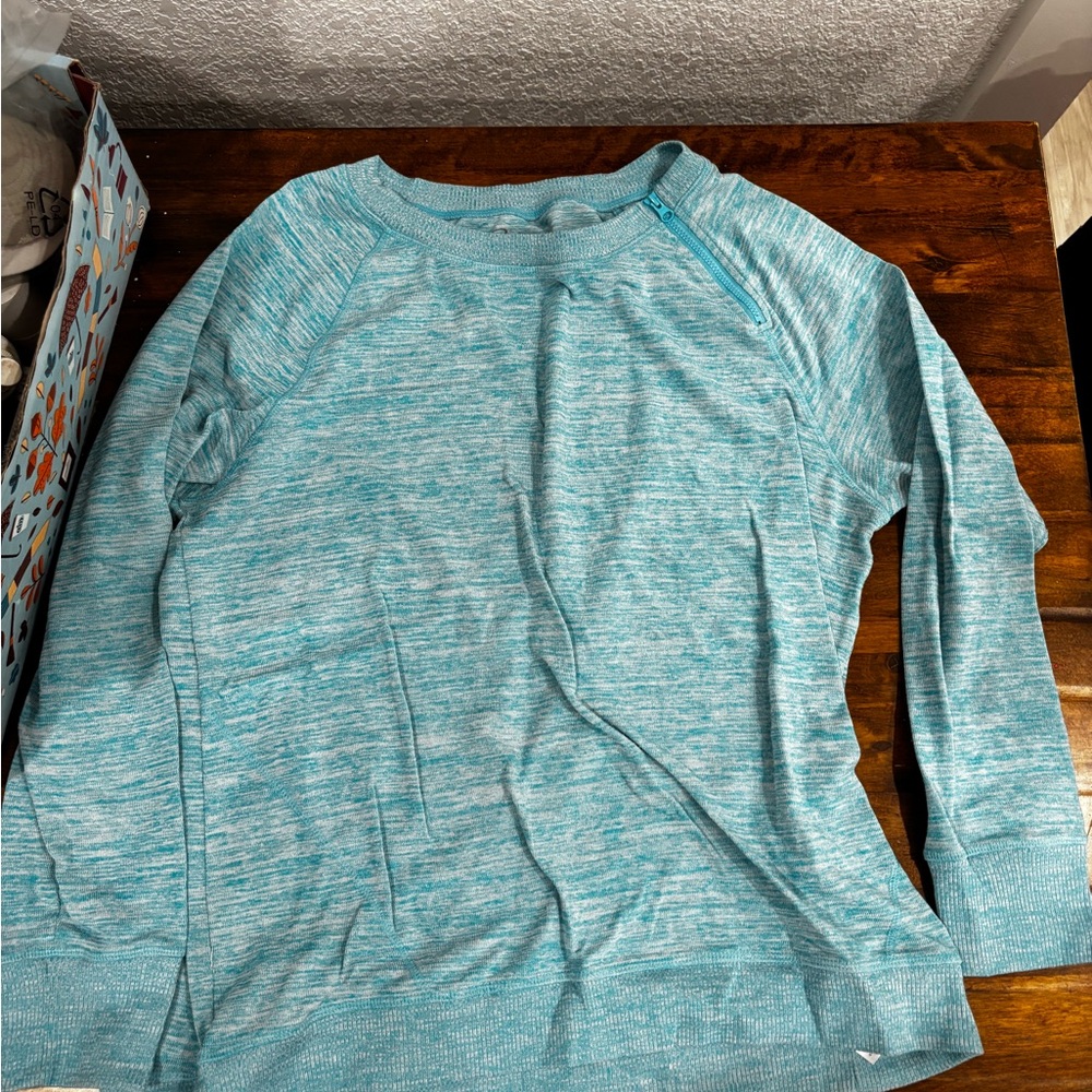 Gerry Women's Light Teal Heather Sweater